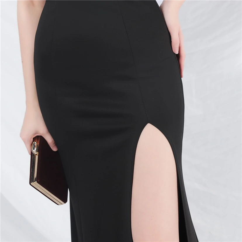 Unique Fashion Flower Design Simple And Elegant One-Shoulder Long Dress High-End Evening Dress view 54