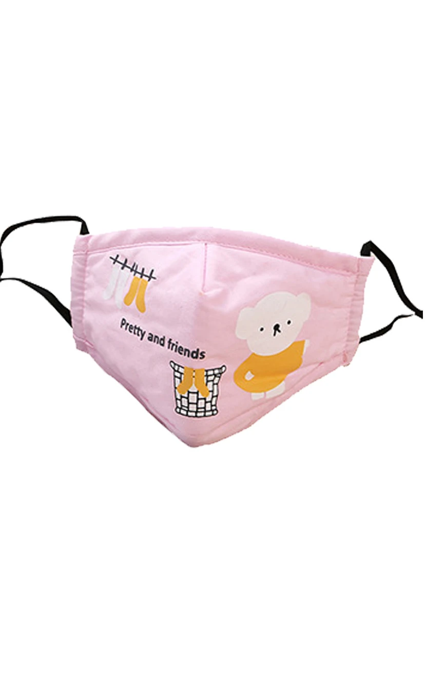 Non-Medical Kids Cotton Face Masks view 3