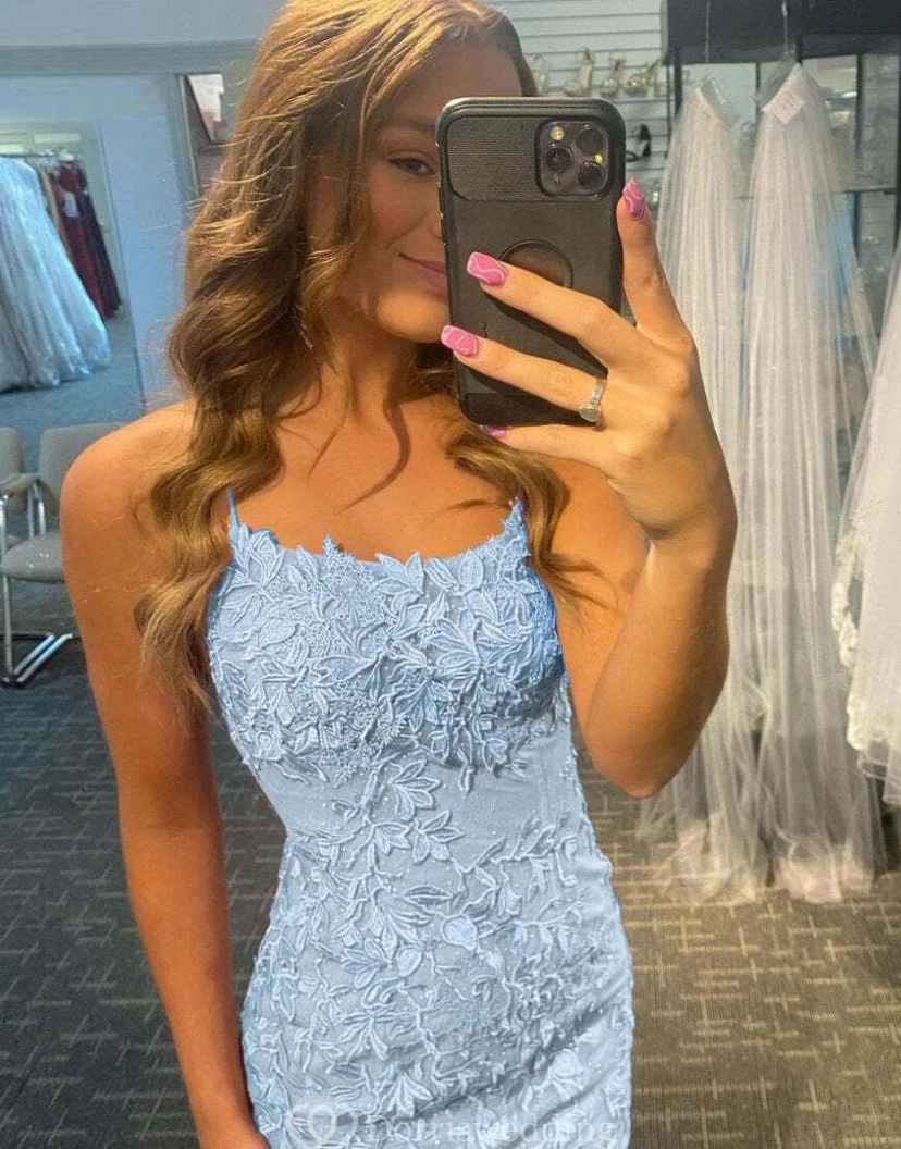 Lilac Floral Appliqué Mini Dress view 6