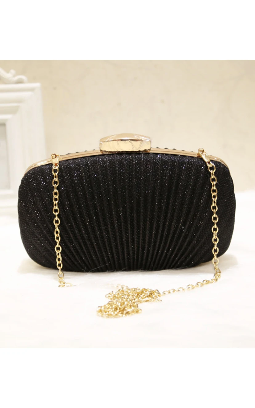 Crystal Metal Clutch view 4