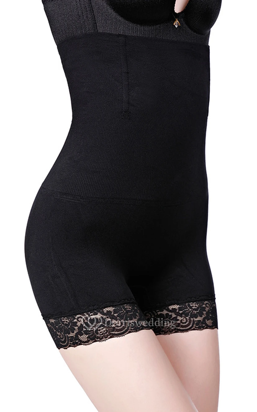 Lace Nylon Short Shapewear view 4