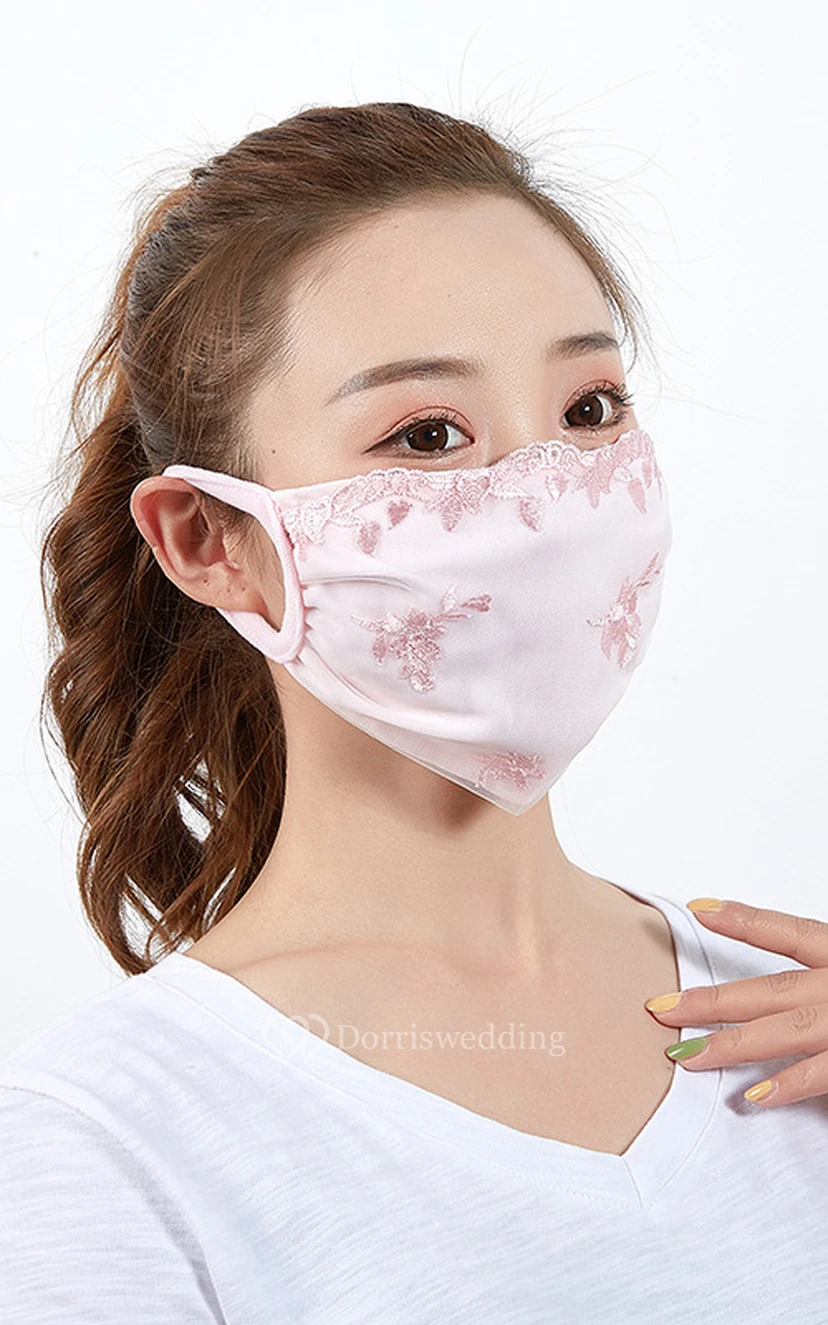 Non-Medical Appliqued Face Masks view 4