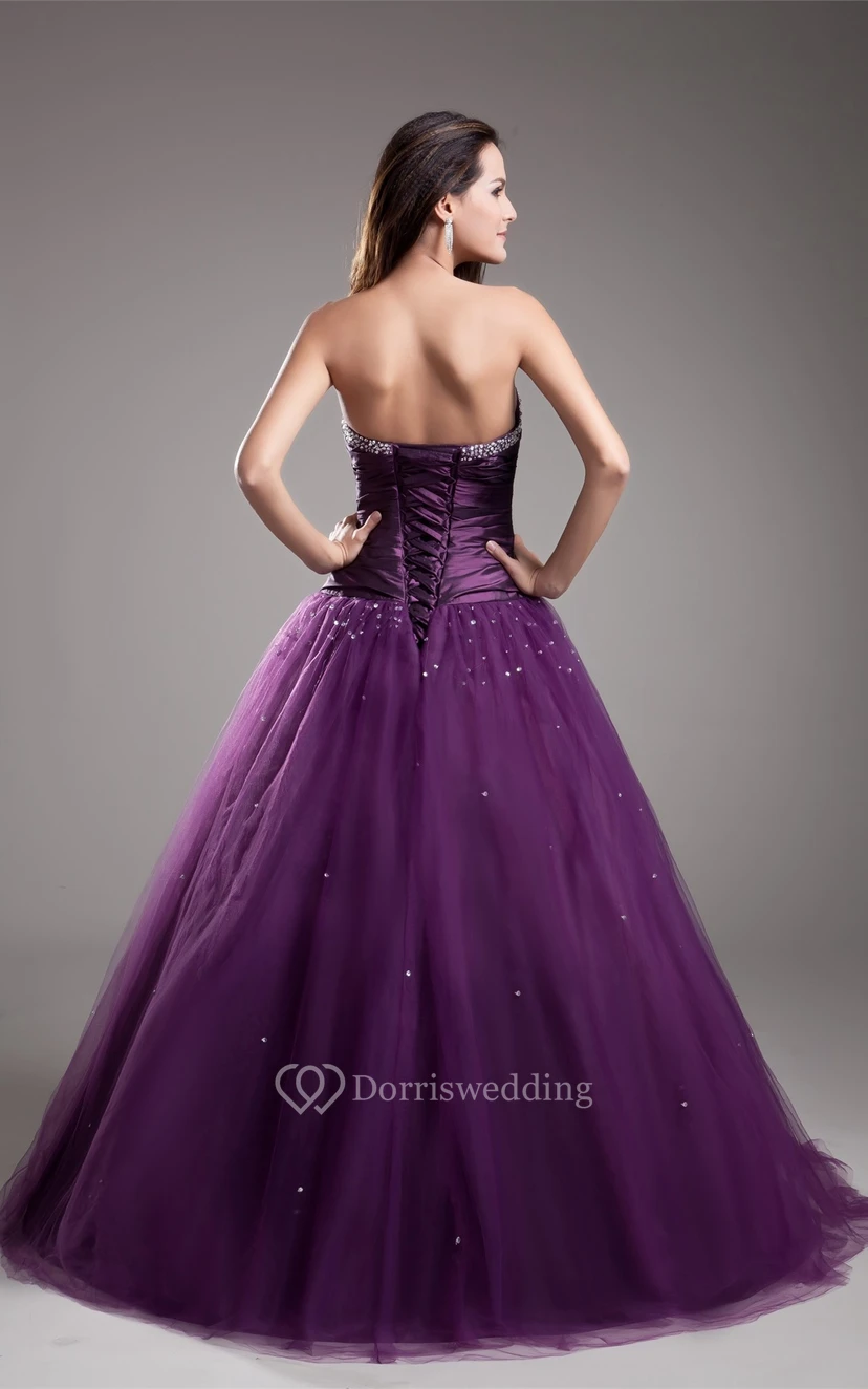 Delicate Sleeveless Sweetheart Taffeta Special Occasion Dresses view 8