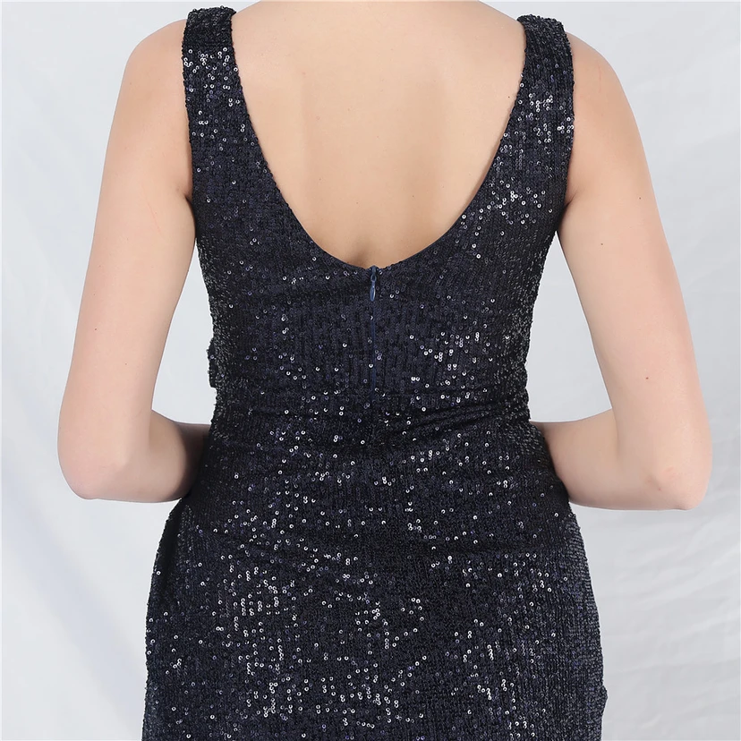 Craft Flower Sequined Sexy Short Skirt Daily Small Dress view 52