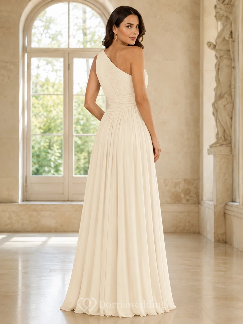 Spaghetti Strap Scoop Neck A-Line Floor Length Bridal Gown view 2