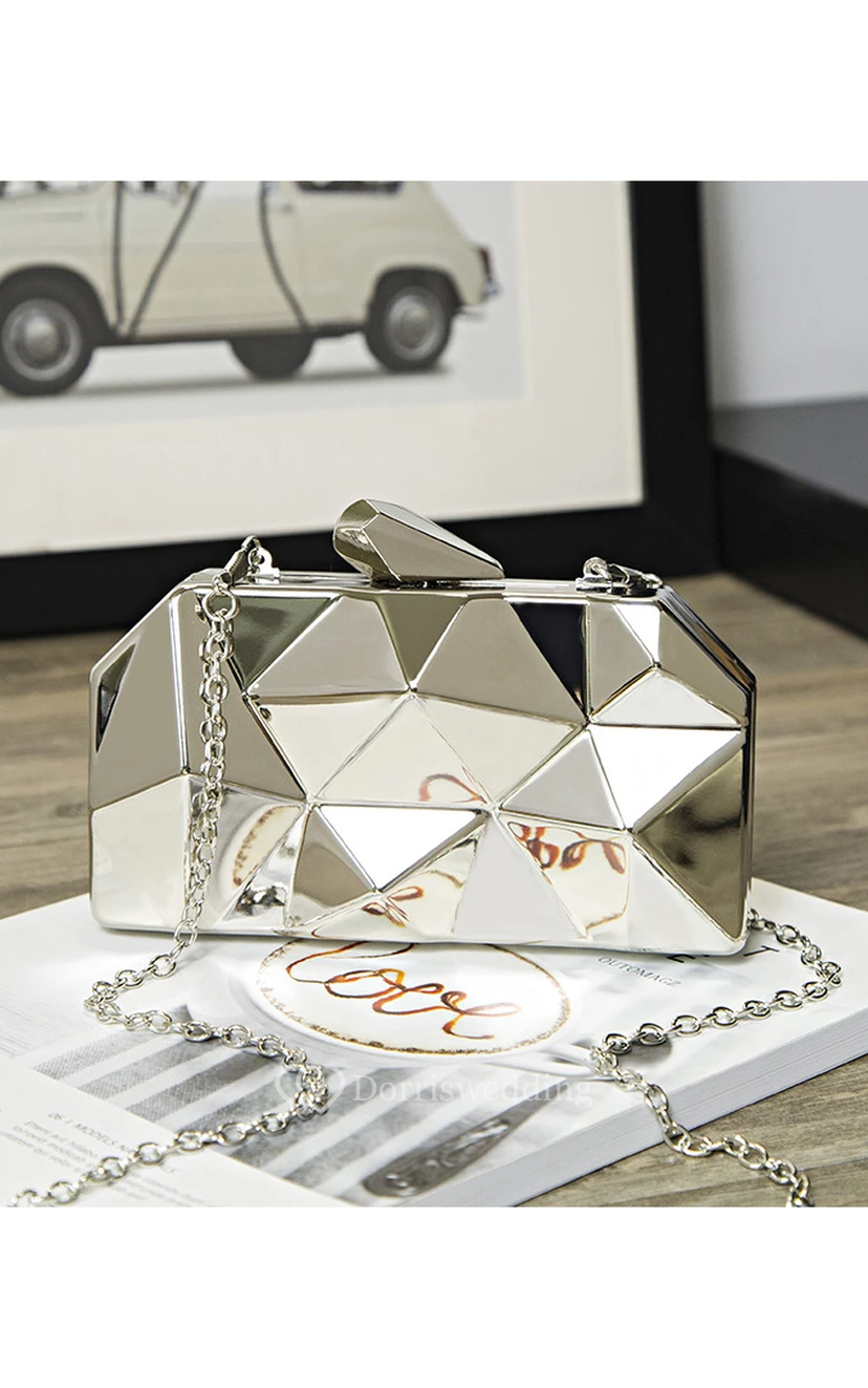 Charming Metal Clutch view 3