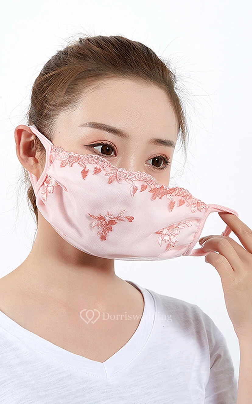 Non-Medical Appliqued Face Masks view 3