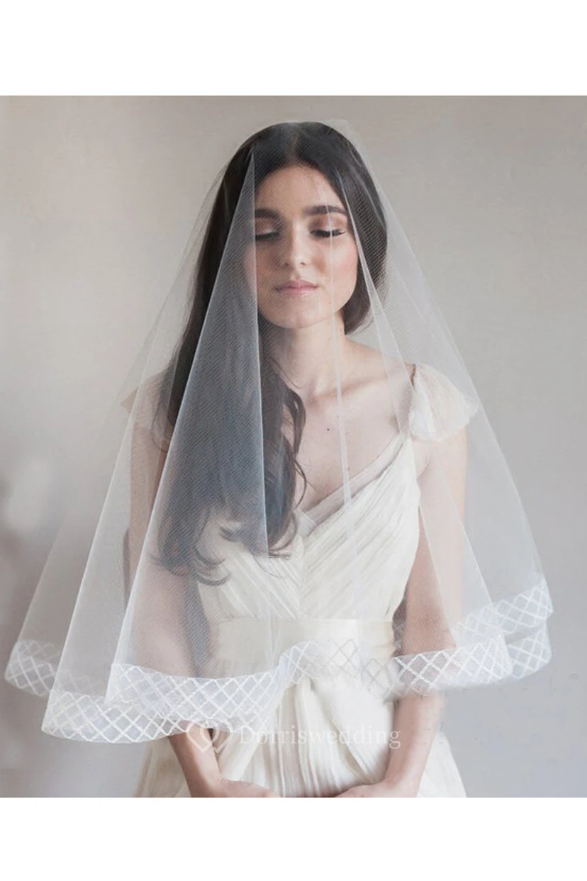 New Simple Short Korean Style Cover Tulle High-End Wild Veil  view 3