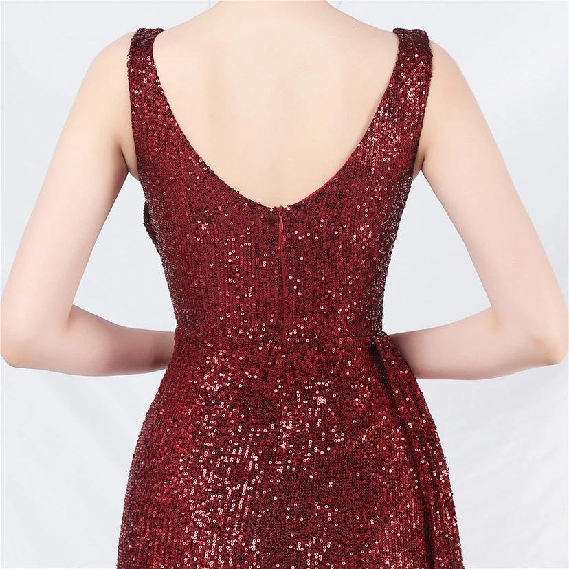 Cross-Border Dress Sequined Ribbon Long Evening Dress view 53