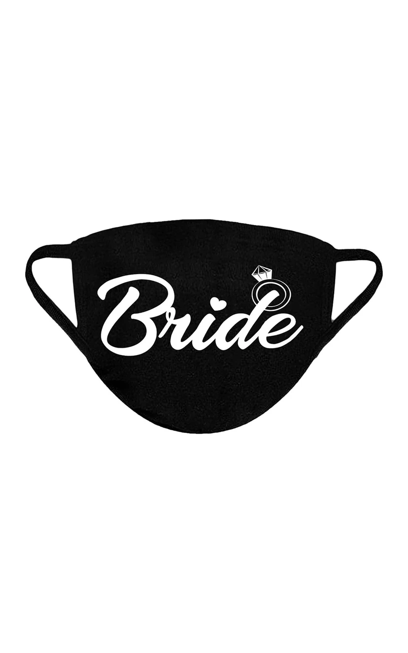 Non-Medical Cotton Wedding Face Masks view 2