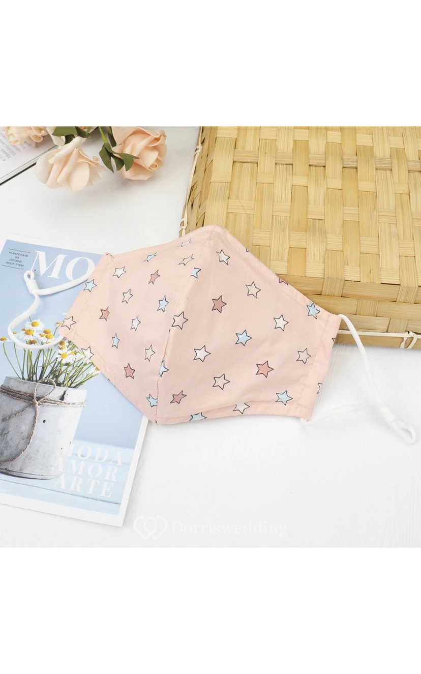 Non-medicial Floral Printed Cotton Reusable Face Mask In Multiple Colors view 12