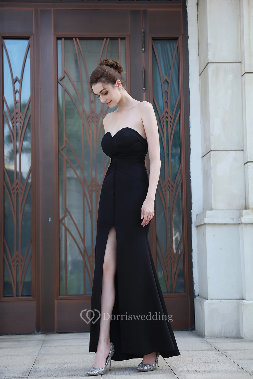 Toast Dress Bride Long Tube Top Thank You Banquet Slim Fishtail Skirt Wedding Car Model Exhibition Dress view 40