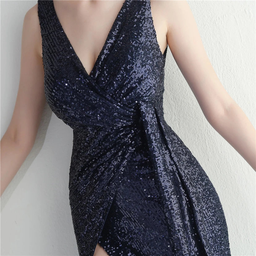 Paillettenkleid von Cross-Border Supply Boutique, ideal für Promi-Automodelle, Dinner-Auftritte und lange Abendkleider view 49