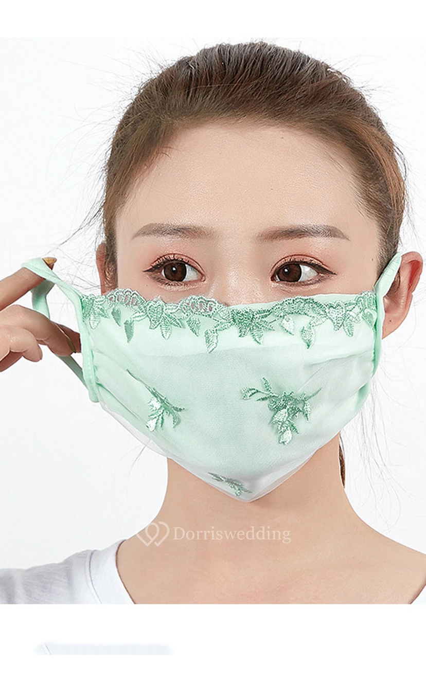 Non-Medical Appliqued Face Masks view 5