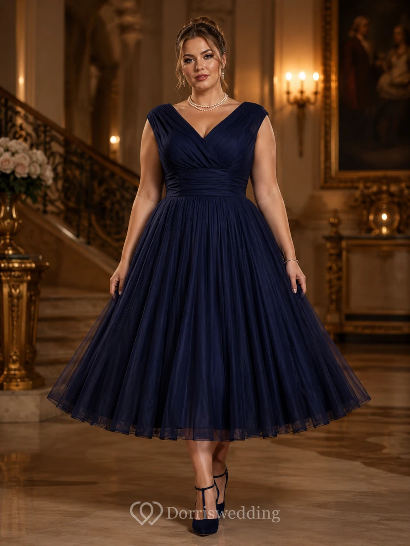 Charming V Neck Empire Chiffon Ball Gown With Bow view 4