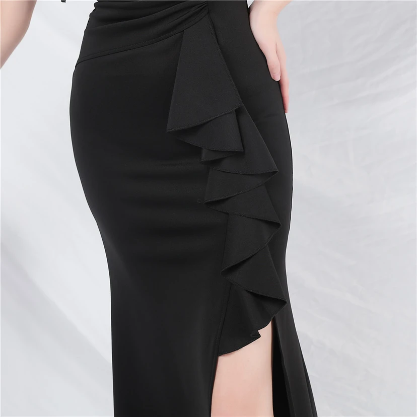 Wedding Celebration Exhibition Car Model Long Dress Skirt view 40