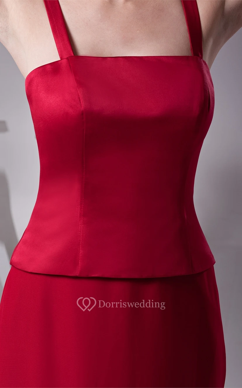 Klassisches Maxi-Etui-Jacket und Kleid mit Brosche view 8
