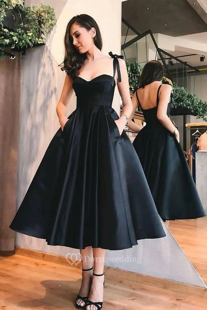 Rotes Vintage-Cocktailkleid aus den 1950er Jahren | Pin-up-Rockabilly-Kleid in Teelänge view 4