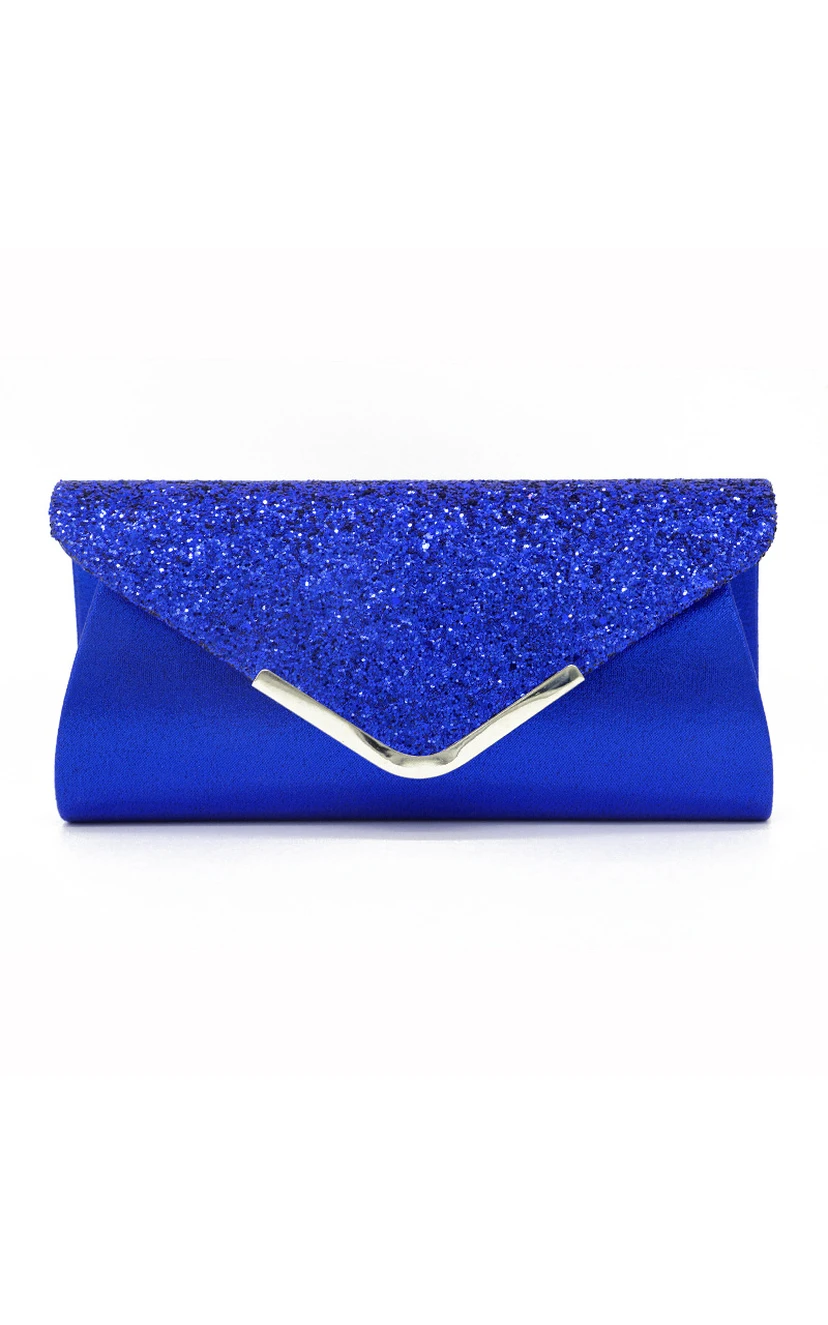 Sequin Flap Envelope Clutch view 5
