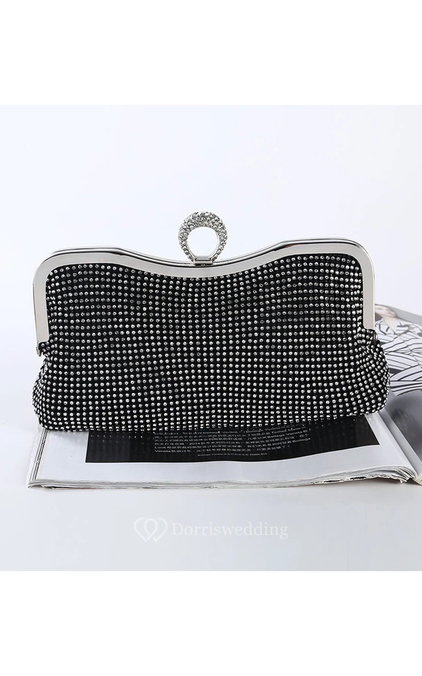 Crystal Pouch Clutch view 4