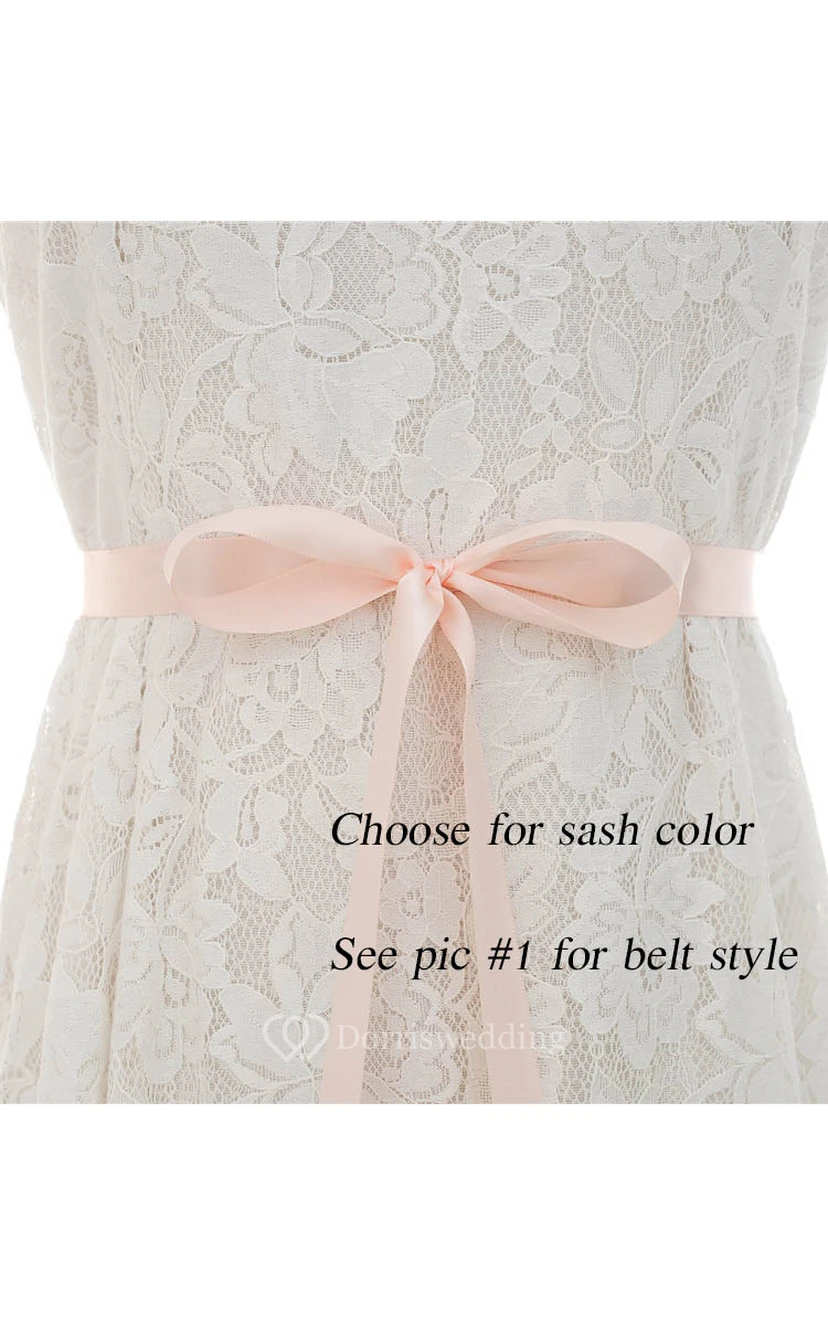 Elegant Bridal Beaded Belt view 3