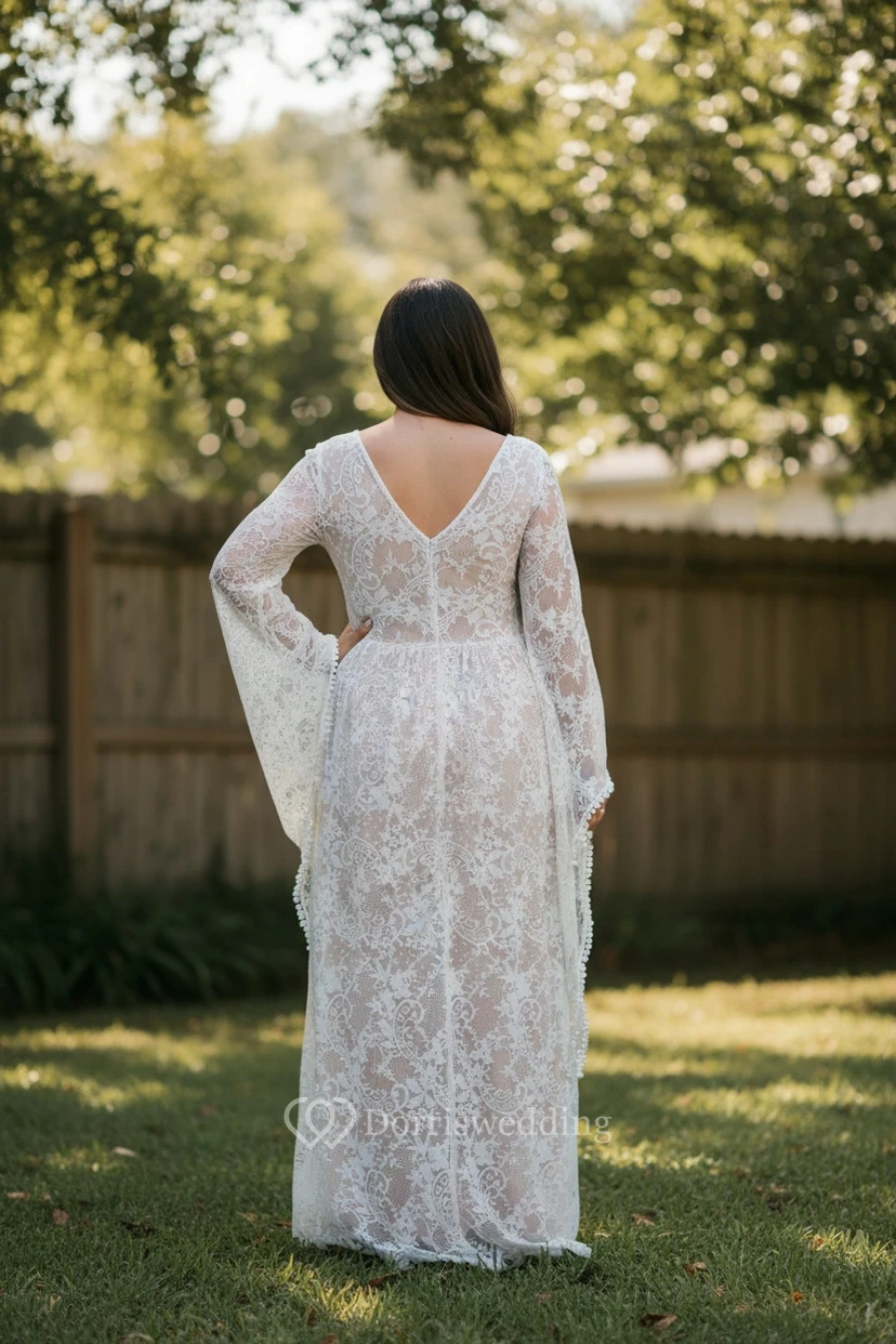 Boho Plus Size Lace Separates view 2