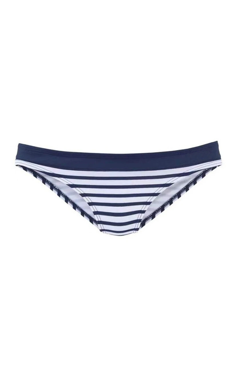 Stripe Bralette Bikini Set Swimsuit view 4