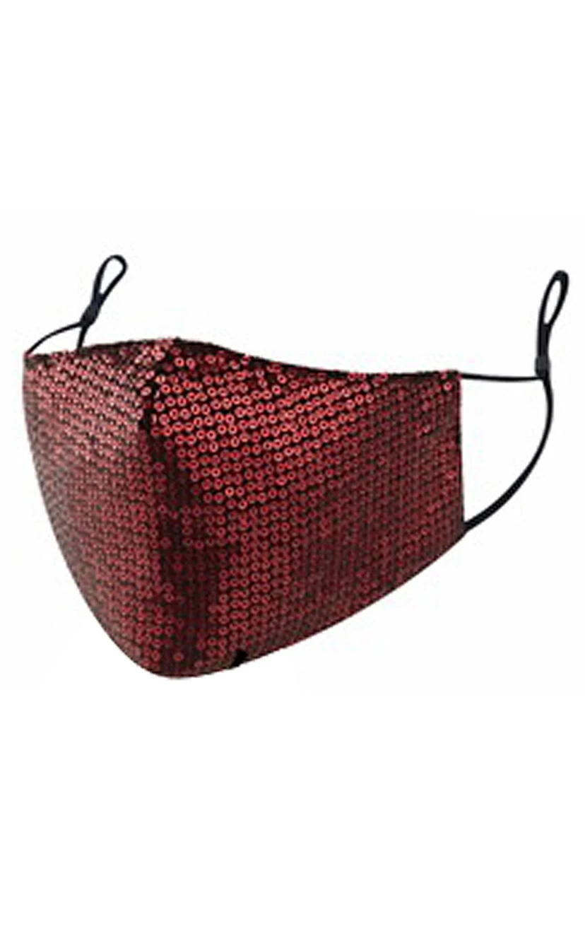 Non-Medical Sequin Face Masks view 3