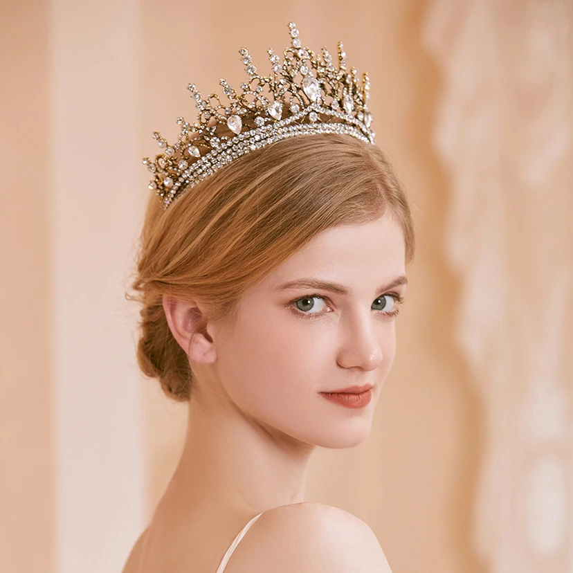 Princess Style Rhinestone Crown view 2