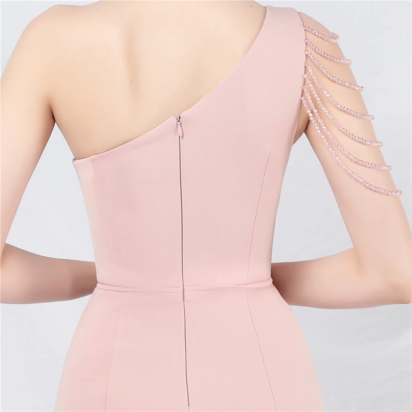Craft Beading Flower Dinner Wedding Celebration Car Model Long Evening Dress view 15