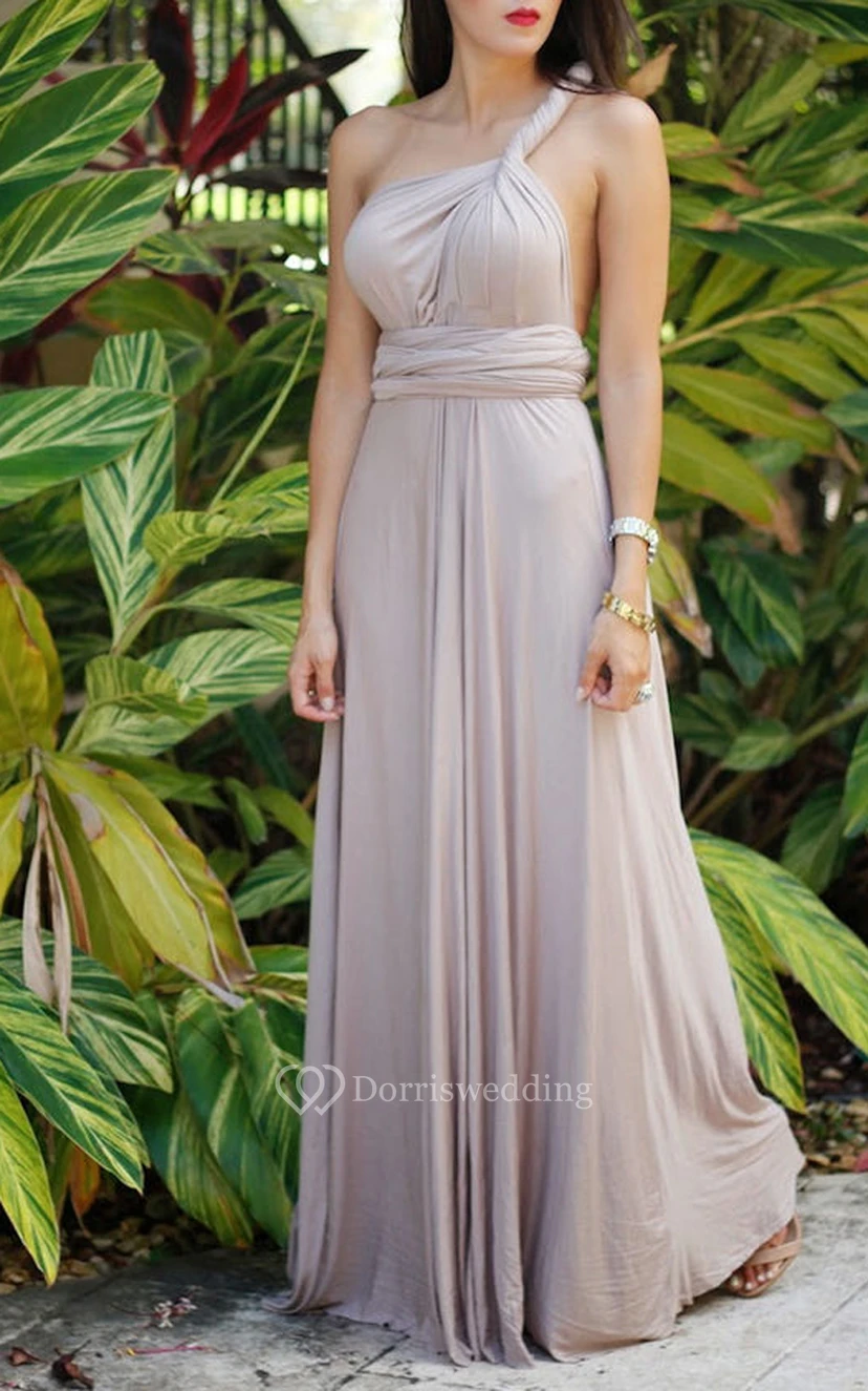 Vestido de punto sin mangas con tirantes convertibles view 8