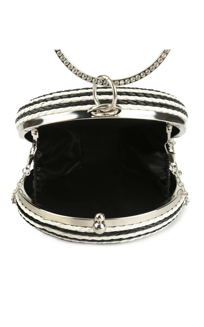 Round Woven Clutch view 2