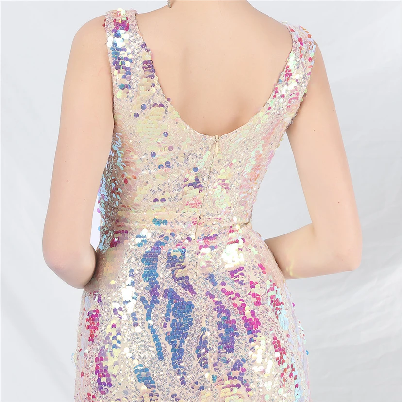 Small Dress Daily Short Dress Sequined Short Dress view 34