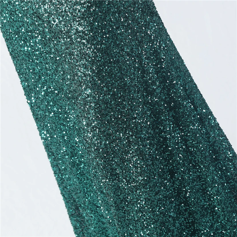 Robe longue trapèze évasée à paillettes, modèle phare du quotidien view 27