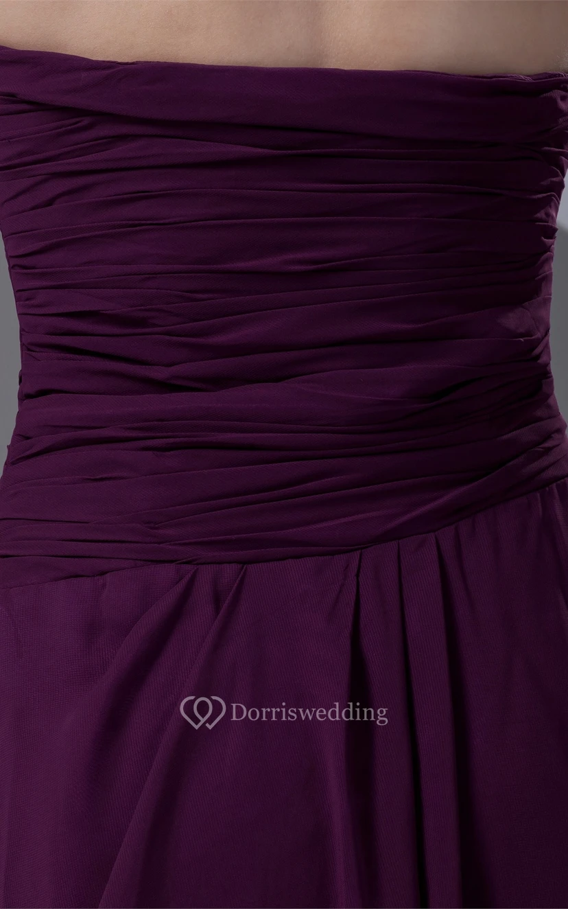 Stunning Ruffled Sweetheart a Line Sleeveless Chiffon Special Occasion Dresses view 7