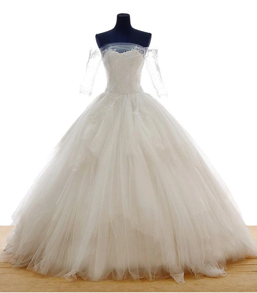Tulle A-Line Sweetheart Sleeveless Dress With Lace-Up Back