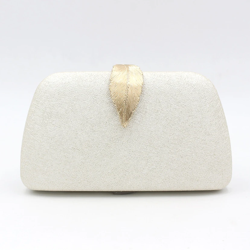 Square Shaped Chic Leather Handbag