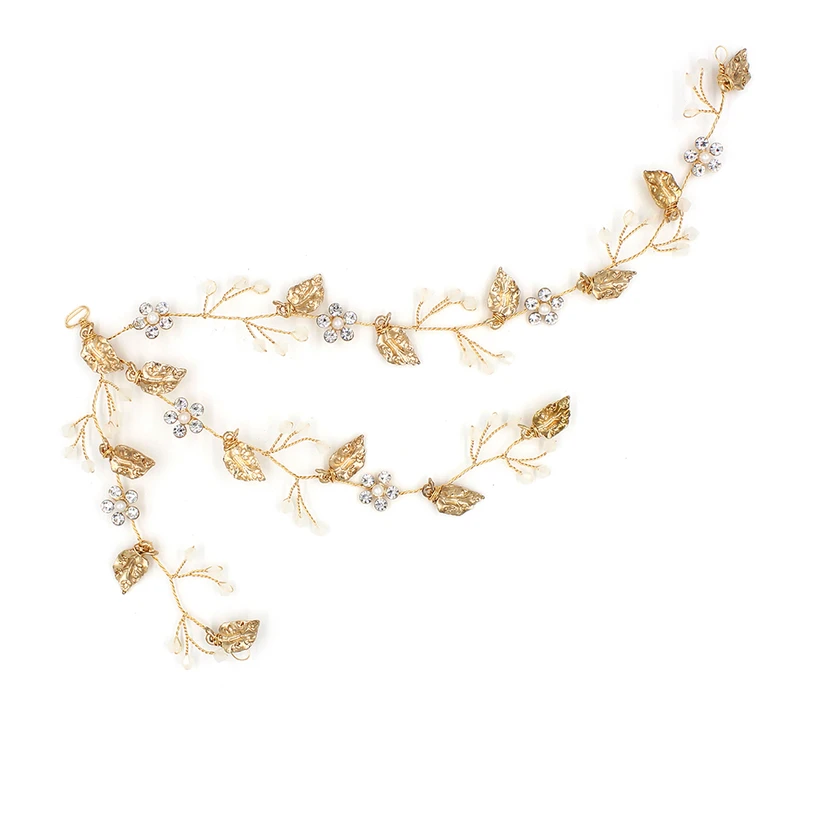 Western Style Golden Leaf Headbands view 3