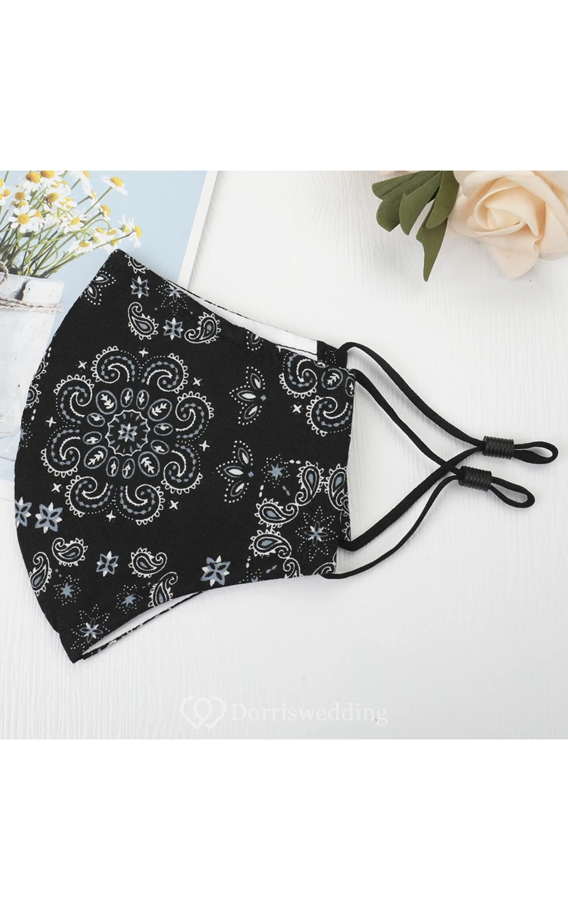 Non-medicial Pure Color And Dark Color Cotton Washable Face Mask In Multiple Colors view 11