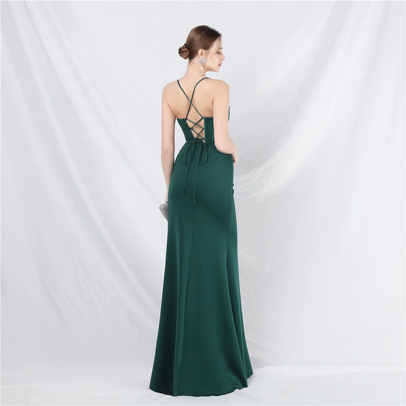 Palace Fishbone Weste, Taillenbesatz, aufwendige Perlenstickerei, Tube-Top, Strumpfhalter, High-End-Abendkleid view 33