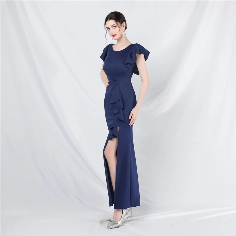 Wedding Celebration Exhibition Car Model Long Dress Skirt view 13