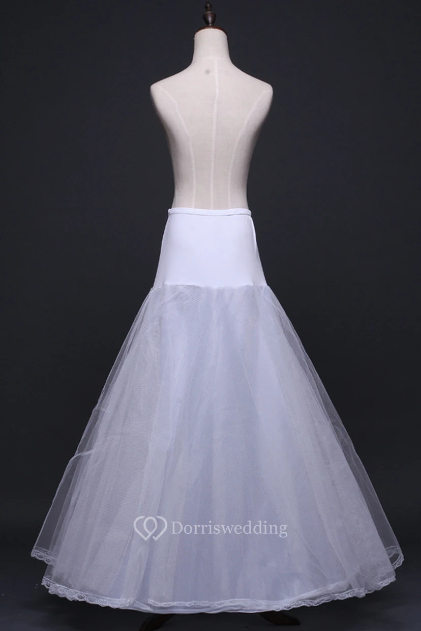 New Puff Double Lace Layer Mesh Dress Petticoat with Elastic Belt view 3