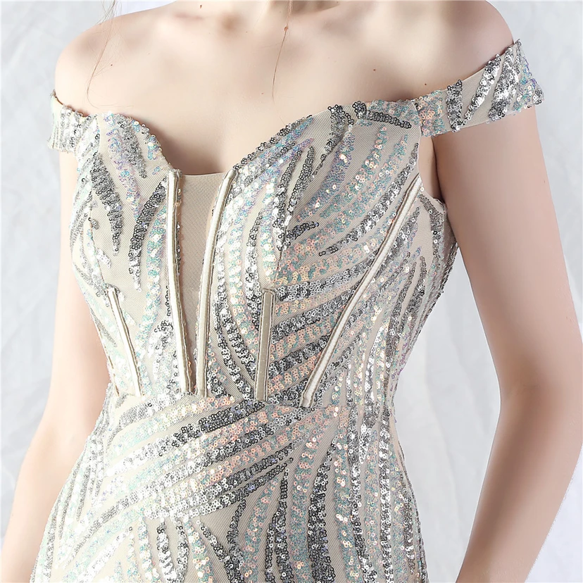 Palace Herringbone Waist Vest High-End Evening Dress view 49