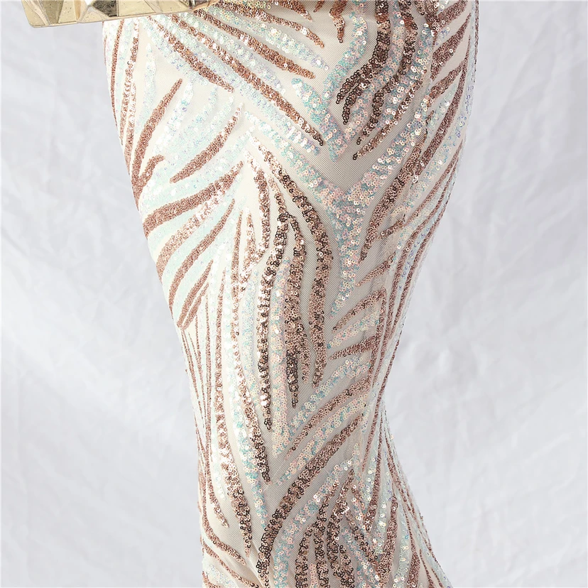 Palace Herringbone Waist Vest High-End Evening Dress view 20
