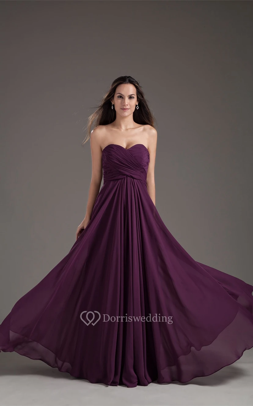 Magnificent Chiffon Satin Pleated Sleeveless Burgundy Bridesmaid Dresses