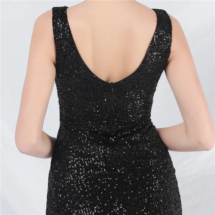 Craft Flower Sequined Sexy Short Skirt Daily Small Dress view 61