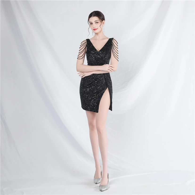 Full-Style Direct Sales Elegant Daily Short Mini Dress Short Skirt view 92