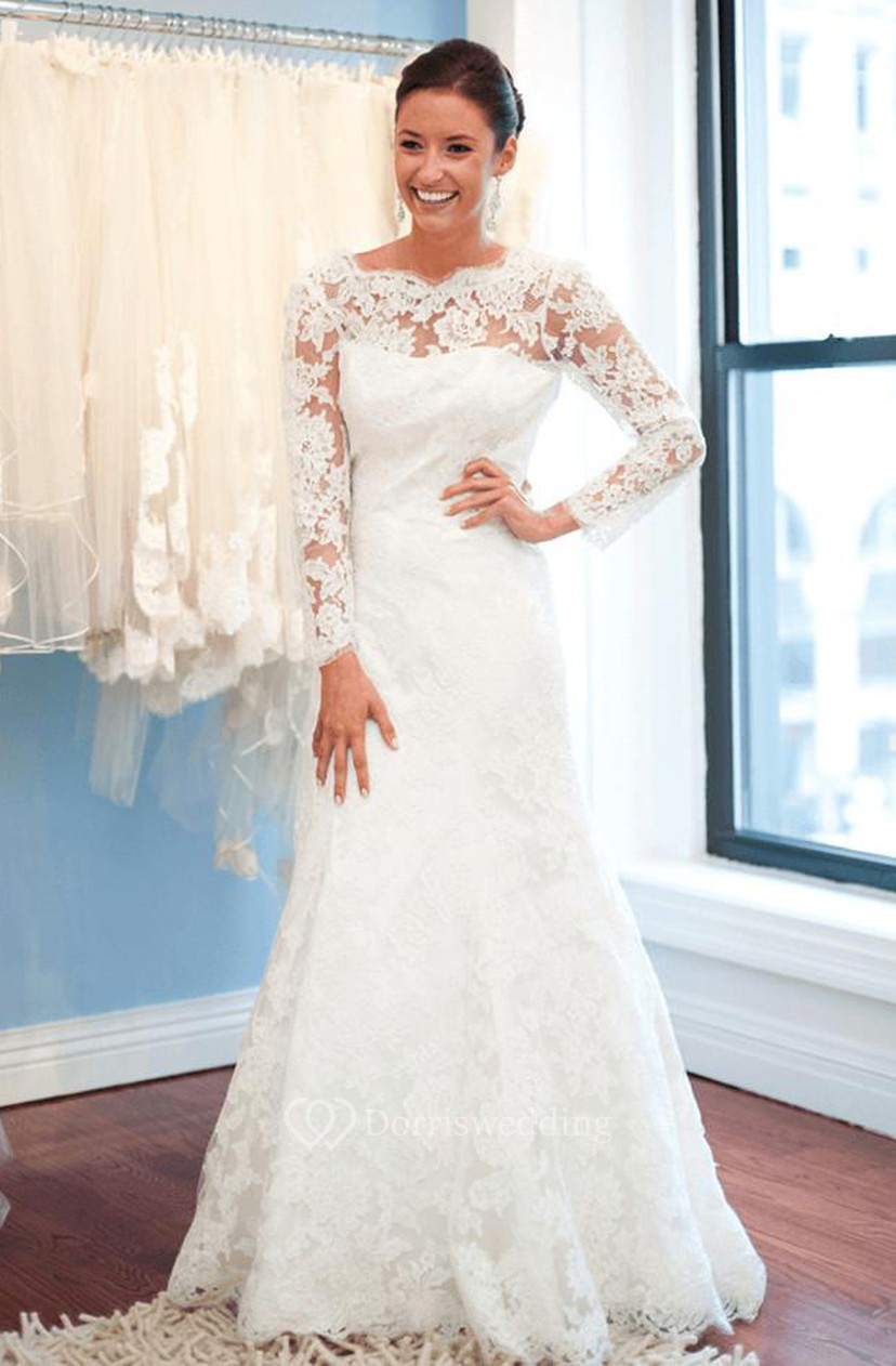 long sleeve wedding dresses 2018