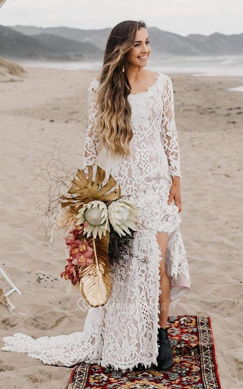 Gypsy fashion wedding dresses